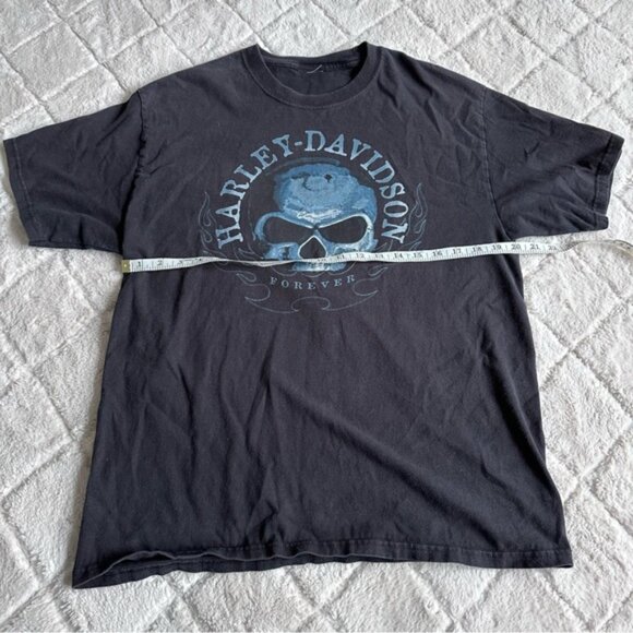 Harley-Davidson | "Harley-Davidson Forever" Short Sleeve Skull Tee | Size Large - Picture 7 of 8